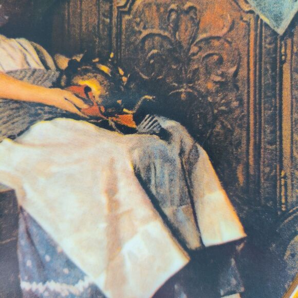 Vintage Norman Rockwell "Dreaming in the Attic" Collector Plate - Knowles China - Picture 5 of 10